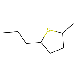 trans-2-Methyl-5-propylthiolane