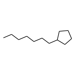 Cyclopentane, heptyl-