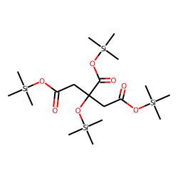 1,2,3-Propanetricarboxylic acid, 2-[(trimethylsilyl)oxy]-, tris(trimethylsilyl) ester