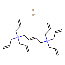 1,4-Bis(triallylammonium)butene-2-dibromide