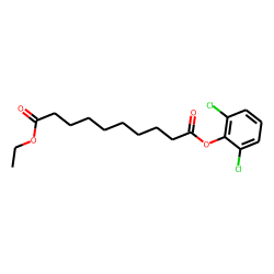 Sebacic acid, 2,6-dichlorophenyl ethyl ester