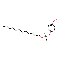 Silane, dimethyl(4-methoxyphenoxy)dodecyloxy-