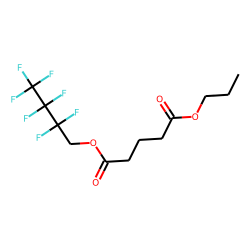 Glutaric acid, 2,2,3,3,4,4,4-heptafluorobutyl propyl ester