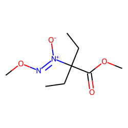 1-(1-Methoxycarbonyl-1-ethylpropyl)-2-methoxydiazen-1-oxide
