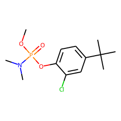 4-Tert-butyl-2-chlorophenyl methyl dimethylamidophosphate