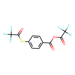 4-(Trifluoroacetylthio)benzoic trifluoroacetic anhydride