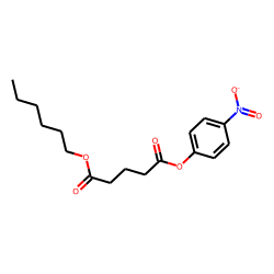 Glutaric acid, hexyl 4-nitrophenyl ester
