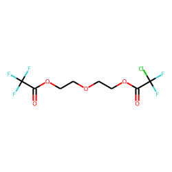Diethylene glycol, chlorodifluoroacetate, trifluoroacetate