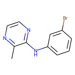 2-(M-bromoanilino)-3-methyl pyrazine