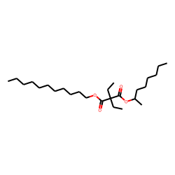 Diethylmalonic acid, 2-octyl undecyl ester