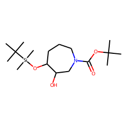(3S,4S)-4-tert-butyldimethylsilyloxy-1-tert-butoxycarbonyl-3-hydroxyazepane
