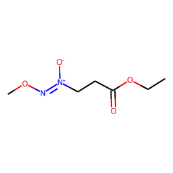 1-(2-Ethoxycarbonylethyl)-2-methoxydiazen-1-oxide