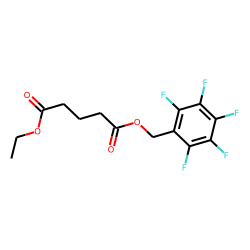 Glutaric acid, ethyl pentafluorobenzyl ester