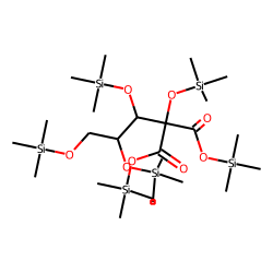 C-(threo-1,2,3-trihydroxypropyl)glyceraric acid, TMS