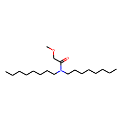 Methoxyacetamide, N,N-dioctyl-