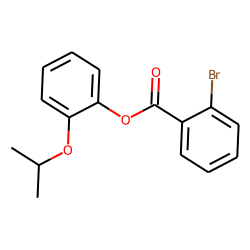 2-Bromobenzoic acid, 2-isopropoxyphenyl ester