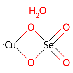 Copper selenate, pentahydrate