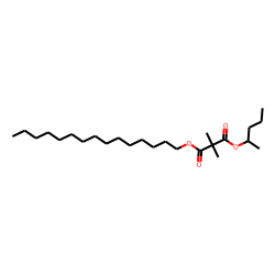 Dimethylmalonic acid, pentadecyl 2-pentyl ester