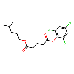 Glutaric acid, isohexyl 2,4,6-trichlorophenyl ester