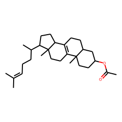 Cholesta-8,24-dien-3-ol, acetate, (3«beta»,5«alpha»)-