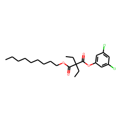 Diethylmalonic acid, 3,5-dichlorophenyl nonyl ester