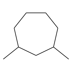 cis-1,3-Dimethylcycloheptane