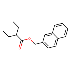 2-Ethylbutyric acid, 2-naphthylmethyl ester
