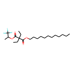 Diethylmalonic acid, dodecyl 1,1,1-trifluoroprop-2-yl ester