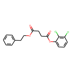 Succinic acid, phenethyl 2,3-dichlorophenyl ester