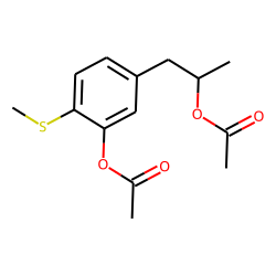 4-Methylthioamphetamine-M (ring-HO-) diacetylated
