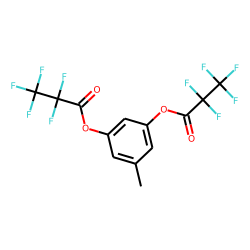 Orcinol, bis(pentafluoropropionate)