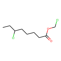 Chloromethyl 6-chloro-octanoate