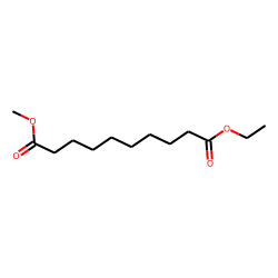 Sebacic acid, ethyl methyl ester