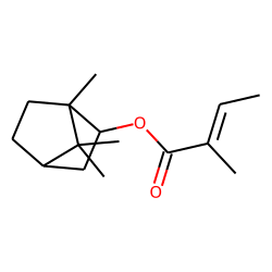 (1R,4S)-1,7,7-Trimethylbicyclo[2.2.1]heptan-2-yl (E)-2-methylbut-2-enoate