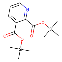 Quinolinic acid, bis(trimethylsilyl) ester