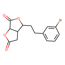 Avenaciolide, 6-[2-(3-bromophenyl)ethyl]-4-demethylene