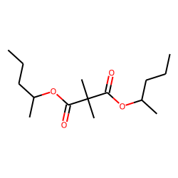 Dimethylmalonic acid, di(2-pentyl) ester