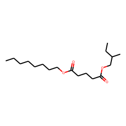 Glutaric acid, 2-methylbutyl octyl ester