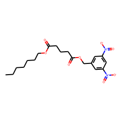 Glutaric acid, 3,5-dinitrobenzyl heptyl ester