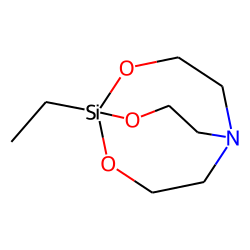 2,8,9-Trioxa-5-aza-1-silabicyclo[3.3.3]undecane, 1-ethyl-