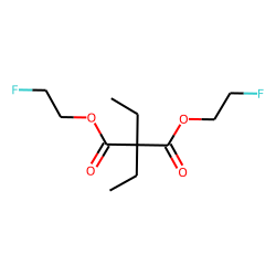 Diethylmalonic acid, di(2-fluoroethyl) ester
