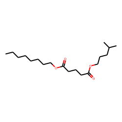 Glutaric acid, isohexyl octyl ester