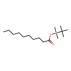Decanoic acid, tert-butyldimethylsilyl ester
