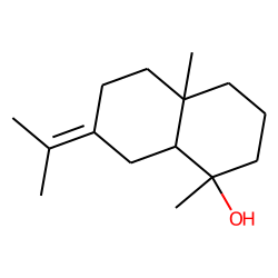 1-Naphthalenol, decahydro-1,4a-dimethyl-7-(1-methylethylidene)-, [1R-(1«alpha»,4a«beta»,8a«alpha»)]-
