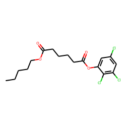 Adipic acid, pentyl 2,3,5-trichlorophenyl ester