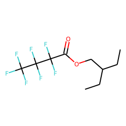 2-Ethyl-1-butanol, heptafluorobutyrate