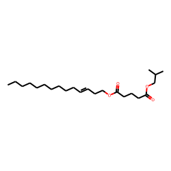 Glutaric acid, isobutyl tetradec-3-enyl ester