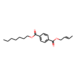 Terephthalic acid, but-2-enyl heptyl ester
