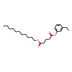 Glutaric acid, 3-ethylphenyl undecyl ester