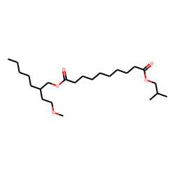 Sebacic acid, isobutyl 2-(2-methoxyethyl)heptyl ester